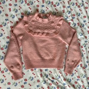 & Other Stories pink sweater